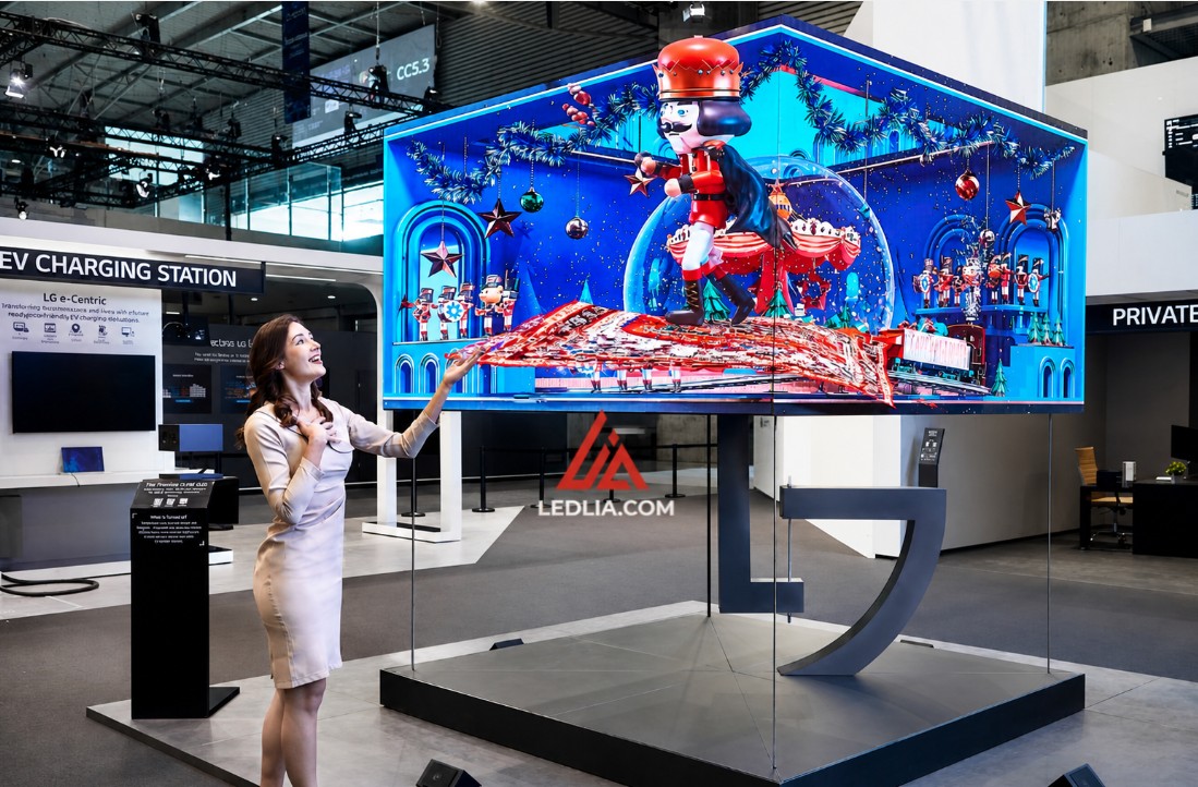 LED Cube kết hợp ánh sáng và vật liệu trong thiết kế không gian