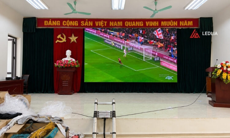 Lắp đặt màn hình LED P3 indoor UBND P. Minh Khai – Phú Diễn Lắp đặt màn hình LED P3 indoor UBND P. Minh Khai – Phú Diễn