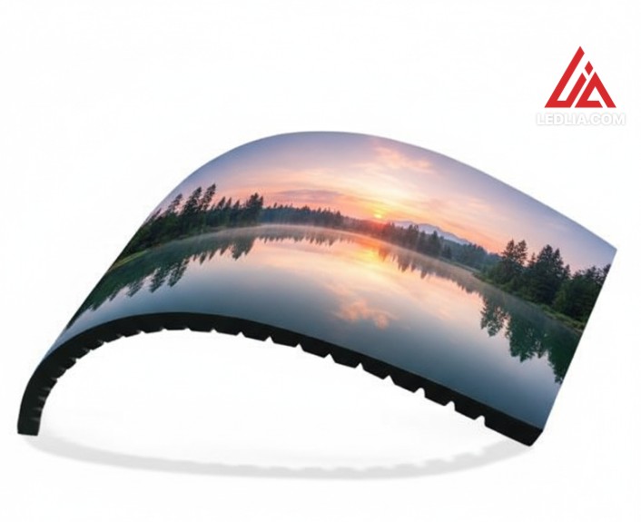 Nguyên lý hoạt động màn hình LED uốn dẻo