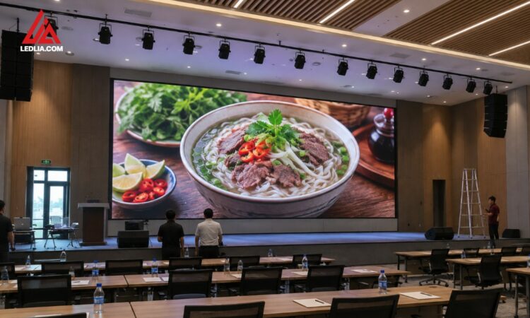 Màn hình LED P1.56 trong nhà